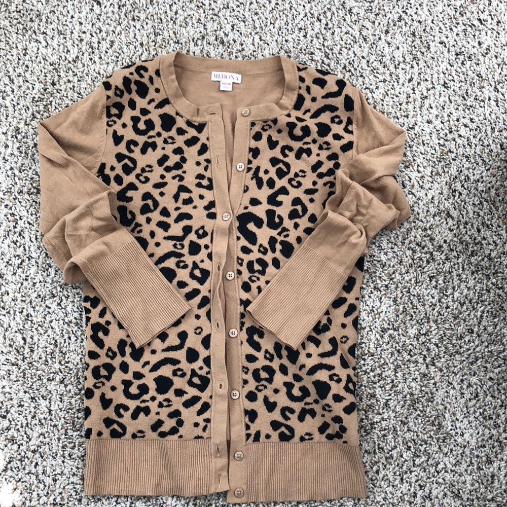 Leopard Cardigan